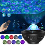 Galaxy Star Projector Starry Sky Night Light with speaker Christmas gift