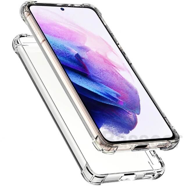 LuxurySiliconeClearPhoneCaseForSamsungGalaxyS21S22UltraMarginseye.jpg Phone case - Shockproof Clear Soft Luxury Silicone Case For Samsung Galaxy S20 S21 S22 Ultra - Image 1