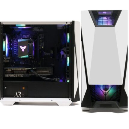 MXZ Gaming PC Ryzen 5 7600 RTX4070/3070 1TB NVME Desktop Computer