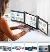 UPERFECT Z 13.3″ Triple Portable Monitor For Laptop 13.3 to 16.5″