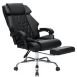 Executive Office Chair Massage High Back Leather