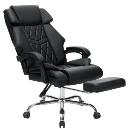 Executive Office Chair Massage High Back Leather