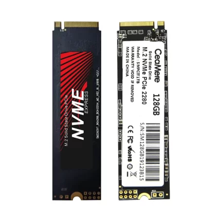 CeaMere M.2 NVMe pcie SSD 128GB 256GB SSD hard Drive