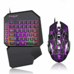 Wired One-Handed Keyboard & Mouse Combo