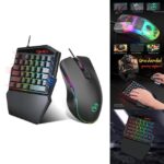 Mouse Keyboard Ergonomic Multicolor Gaming