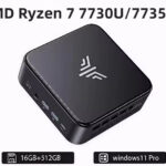 Mini PC with AMD Ryzen7 7735HS7730U 32GB 512GB SSD