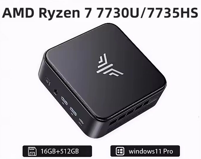 Mini PC with AMD Ryzen7 7735HS7730U 32GB 512GB SSD Mini PC with AMD Ryzen7 7735HS7730U 32GB 512GB SSD