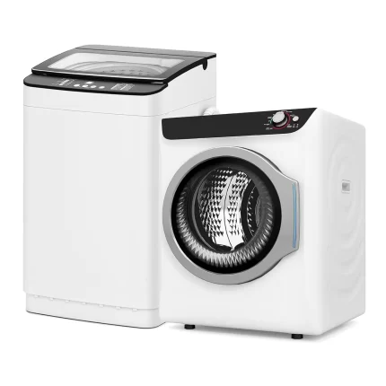 Portable Washer and Dryer Combo Set, 28 lbs Fully Automatic Washing Machine