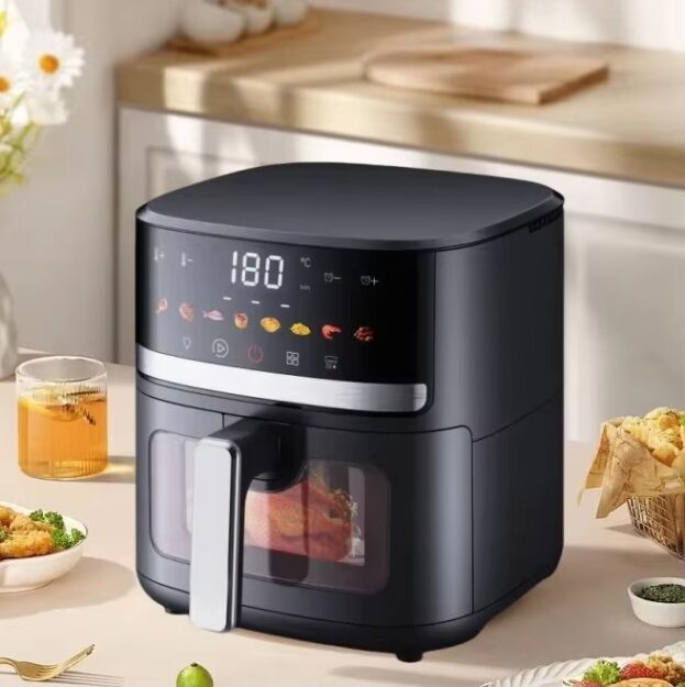 Digital Air Fryer Model 7L Oil Free Professional Home Appliance marginseye